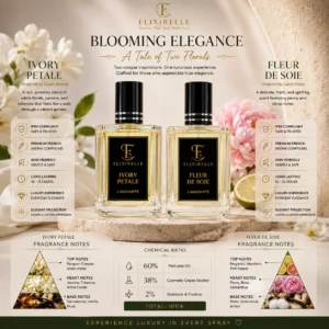 Floral Queen Combo: Ivory Petale & Fleur de Soie (For Female)