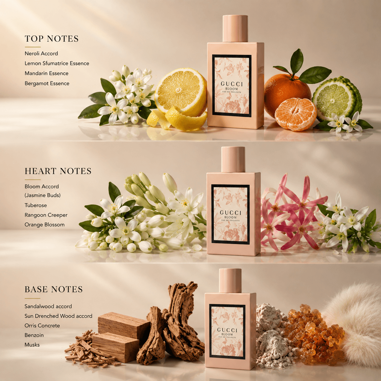 Gucci Bloom Eau de Toilette - Soft, Elegant & Romantic Floral Faragrance - Image 3