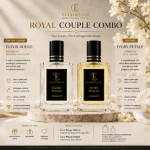 Royal Couple Combo: Élixir Rouge & Ivory Petale